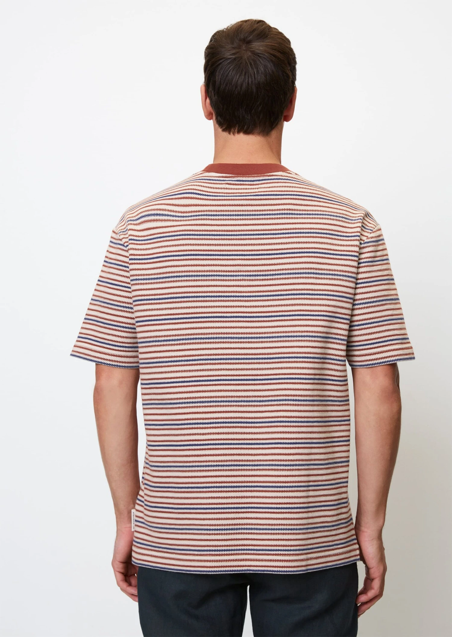 Marc O'Polo Striped T-shirt Relaxed In Soft Organic Cotton 5 Marc O'Polo Striped T-shirt Relaxed In Soft Organic Cotton – Bild 3