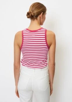 Marc O'Polo Striped Sleeveless Top In A Slim Fit Made Of Organic Cotton 13 Marc O'Polo Striped Sleeveless Top In A Slim Fit Made Of Organic Cotton -FashionLust Verkaufs-Shop af28e3380851b0dbf32f3df42837be9c