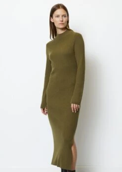 Marc O'Polo Ribbed Knit Dress Shaped With Viscose Content 14 Marc O'Polo Ribbed Knit Dress Shaped With Viscose Content -FashionLust Verkaufs-Shop b0d8c24c5866080d7cf217950e92b304