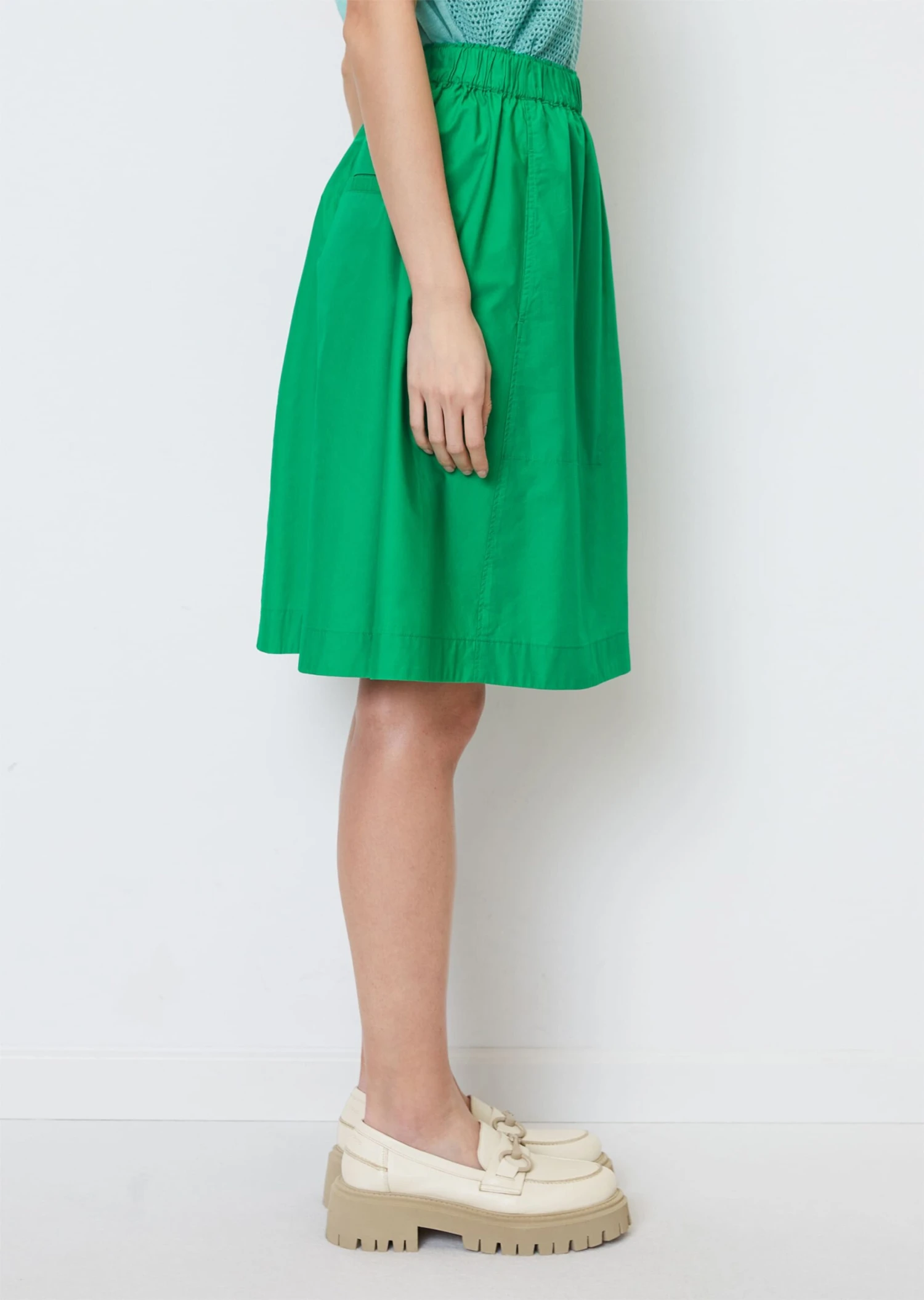 Marc O'Polo A-line Skirt With An Elasticated Waist In An Organic Cotton/lyocell Blend 8 Marc O'Polo A-line Skirt With An Elasticated Waist In An Organic Cotton/lyocell Blend – Bild 6