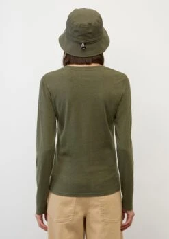 Marc O'Polo Long Sleeve Top With A Round Neckline, Regular Fit Made Of An Organic Cotton And Cupro Blend 13 Marc O'Polo Long Sleeve Top With A Round Neckline, Regular Fit Made Of An Organic Cotton And Cupro Blend -FashionLust Verkaufs-Shop b1c94c8163562b6b625f8b29fc021a30