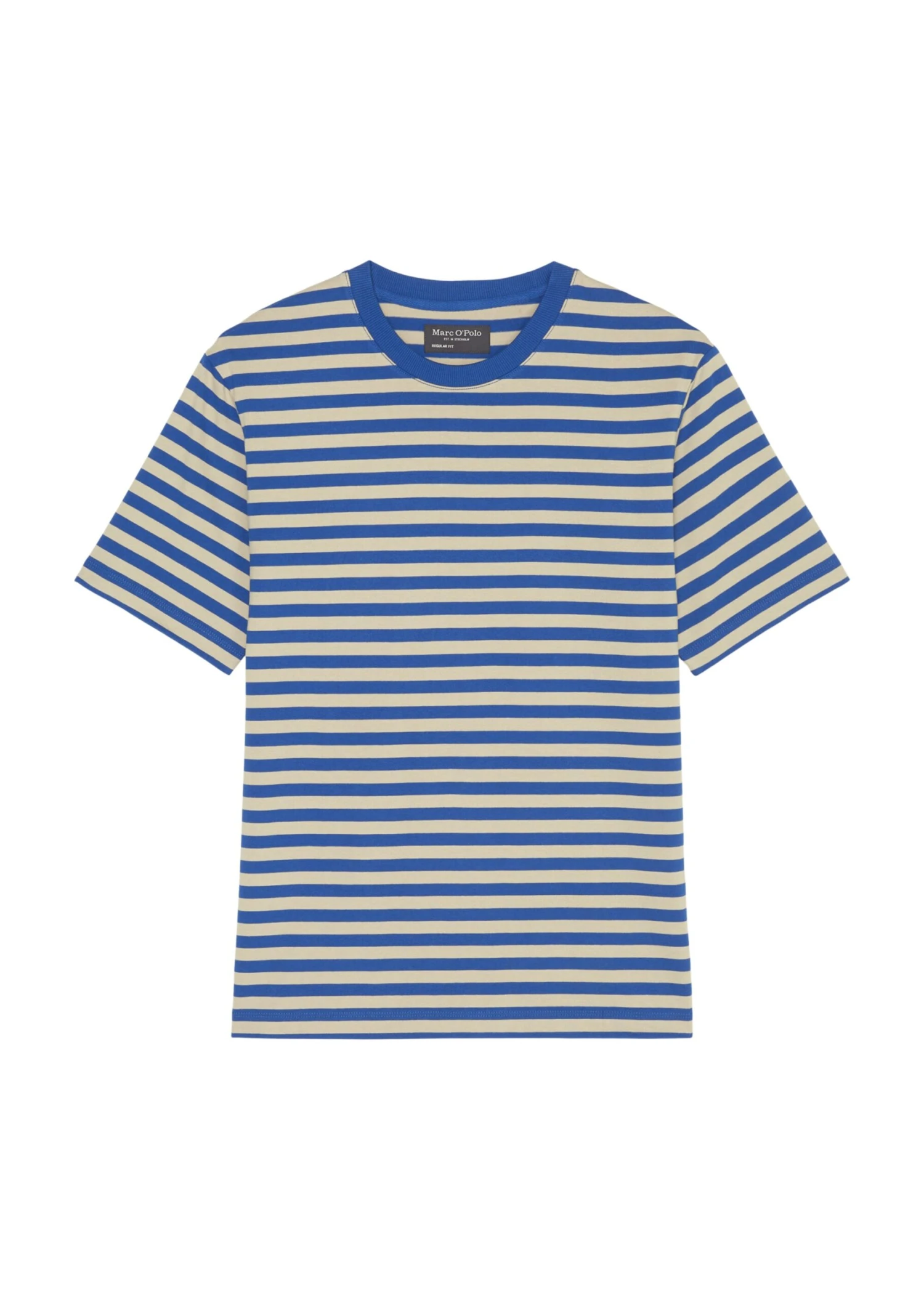 Marc O'Polo Striped T-shirt Regular In Heavy Jersey Fabric 10 Marc O'Polo Striped T-shirt Regular In Heavy Jersey Fabric – Bild 8