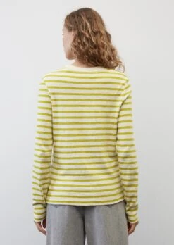 Marc O'Polo Striped Long Sleeve Heavy Slub Jersey Top In A Regular Fit Made Of Organic Cotton -FashionLust Verkaufs-Shop b4c0e14fc8d2685273678ffe2821cbaa