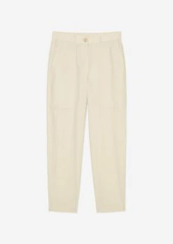 Marc O'Polo Cropped Tracksuit Bottoms In A Relaxed Fit Made Of Organic Cotton/lyocell/poplin -FashionLust Verkaufs-Shop b4c1f7f7dad0fb64a3997ed2a175b114