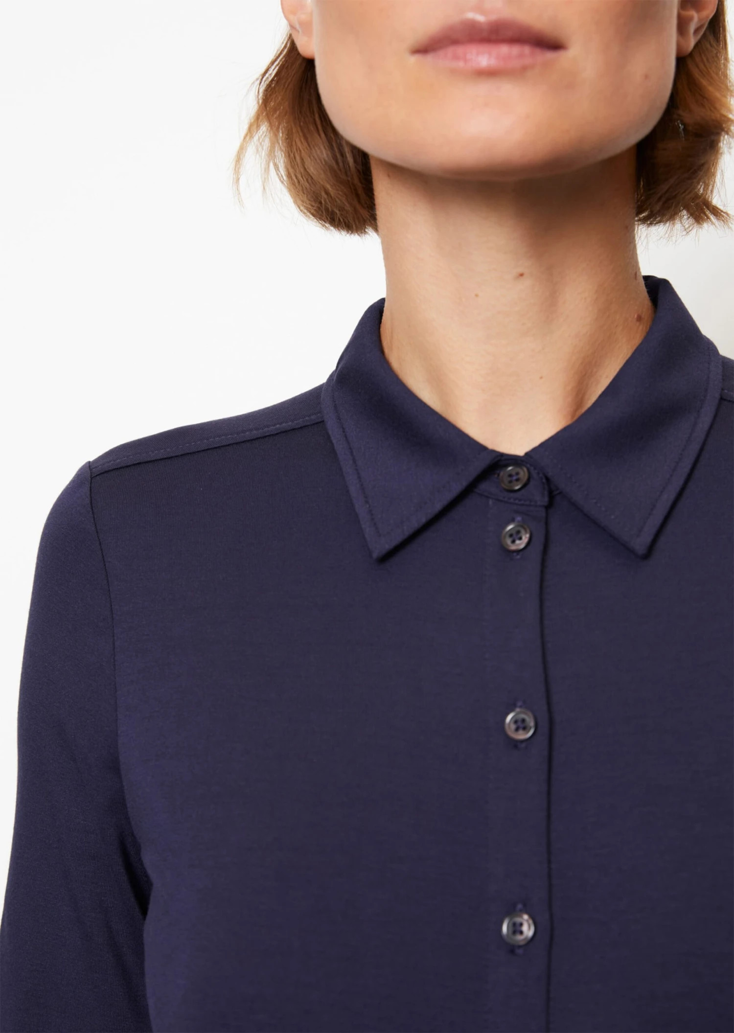 Marc O'Polo Jersey Blouse In A Regular Fit From LENZING™ ECOVERO™ 7 Marc O'Polo Jersey Blouse In A Regular Fit From LENZING™ ECOVERO™ – Bild 5