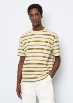 Marc O'Polo Striped T-shirt, Regular Fit With A Fine Herringbone Texture -FashionLust Verkaufs-Shop b619c8fa0e4b1358a77d85570d1bc677