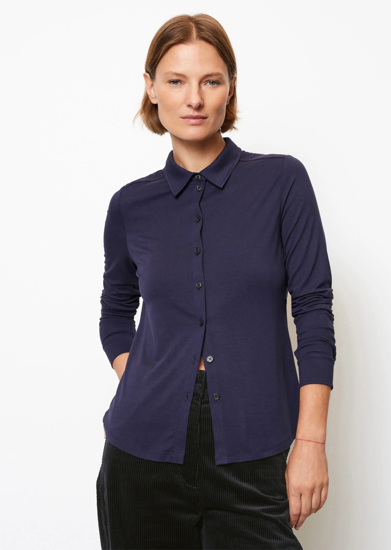 Marc O'Polo Jersey Blouse In A Regular Fit From LENZING™ ECOVERO™ 4 Marc O'Polo Jersey Blouse In A Regular Fit From LENZING™ ECOVERO™ – Bild 2