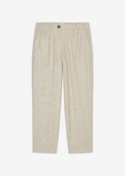 Marc O'Polo Finely Checked Trousers With An Elasticated Waistband With LENZING™ ECOVERO™ 17 Marc O'Polo Finely Checked Trousers With An Elasticated Waistband With LENZING™ ECOVERO™ -FashionLust Verkaufs-Shop b6fbc19d9956bfcef6a7e5a170745476