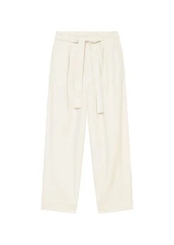 Marc O'Polo Barrel Trousers With A Belt Made Of An Organic Cotton And Linen Blend -FashionLust Verkaufs-Shop b846fabac5fd2c9233f0f20edd7d4e25