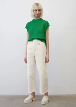 Marc O'Polo Openwork Sleeveless Knitted Jumper Made Of An Organic Cotton And Linen Blend 12 Marc O'Polo Openwork Sleeveless Knitted Jumper Made Of An Organic Cotton And Linen Blend -FashionLust Verkaufs-Shop b8ec80b8e53ff650f5bd204816b4b3f5 1