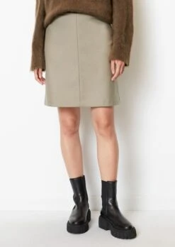 Marc O'Polo Flared Mini Skirt Virgin Wool Mix -FashionLust Verkaufs-Shop b97b813bdde57d7684a052797c4bbd5f