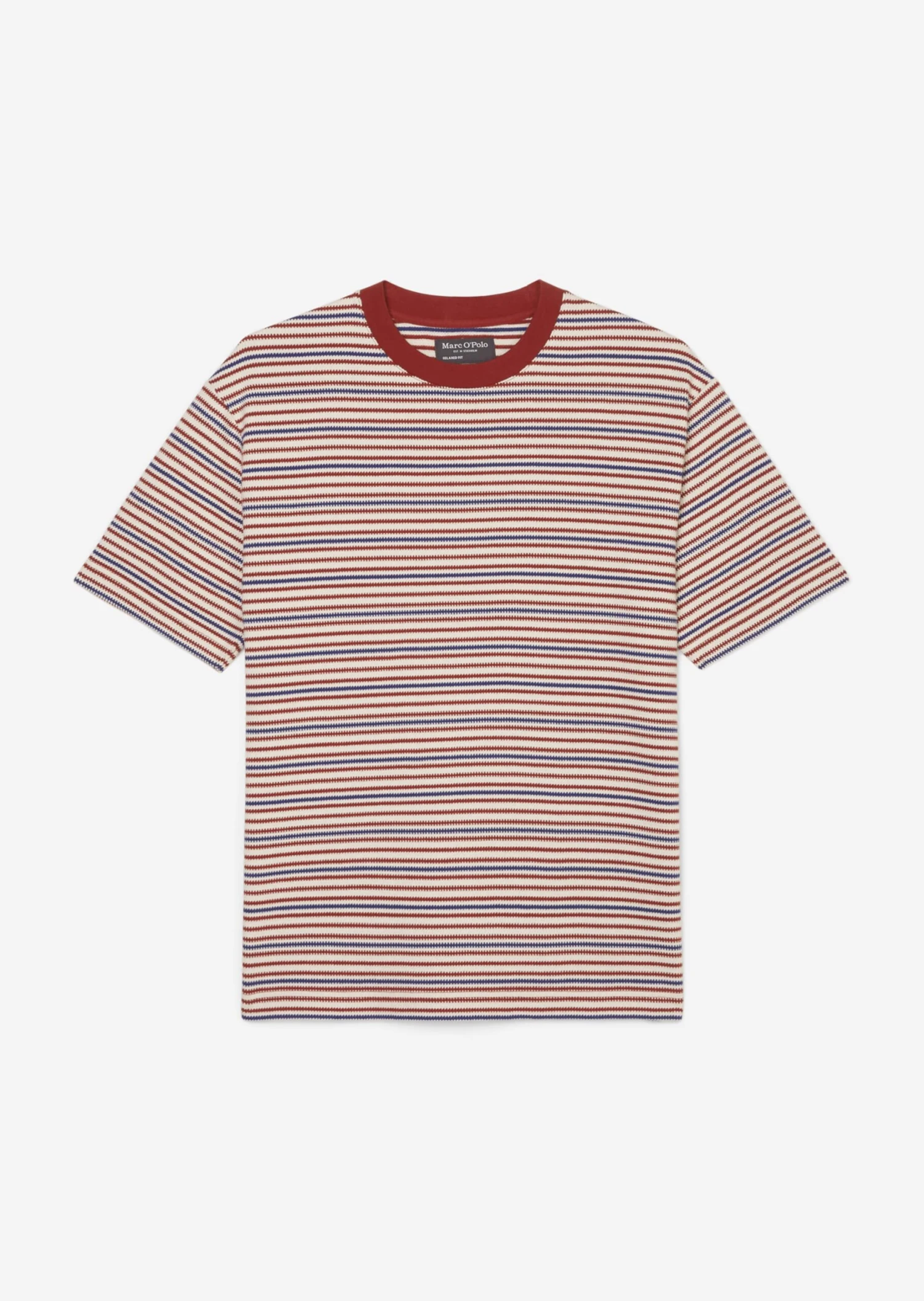 Marc O'Polo Striped T-shirt Relaxed In Soft Organic Cotton 9 Marc O'Polo Striped T-shirt Relaxed In Soft Organic Cotton – Bild 7