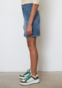 Marc O'Polo Short Denim Skirt Made Of Denim With A Cashmere Texture -FashionLust Verkaufs-Shop b9f17dedaa481812b2a24ec16cc1c75e