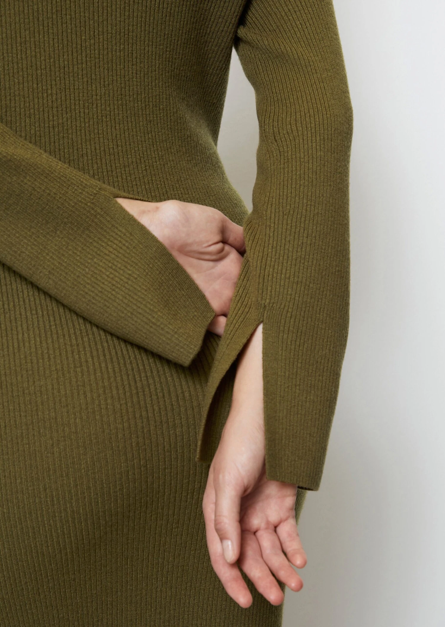 Marc O'Polo Ribbed Knit Dress Shaped With Viscose Content 7 Marc O'Polo Ribbed Knit Dress Shaped With Viscose Content – Bild 5