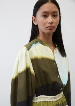 Marc O'Polo Maxi Dress With An All-over Print Made From A Flowy Cupro/viscose Blend -FashionLust Verkaufs-Shop bd4891754f5a3c06fe90eec238973b99