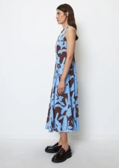 Marc O'Polo Sleeveless Maxi Dress With An All-over Print Made Of An Organic Cotton And Viscose Blend -FashionLust Verkaufs-Shop be1d60dd0bf76b3494b781431005d8ab