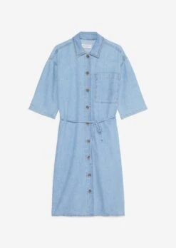 Marc O'Polo Denim Shirt Blouse Dress Relaxed In An Organic Cotton/lyocell Blend -FashionLust Verkaufs-Shop bf61f11b90db5ae279aa7c913002f3e6