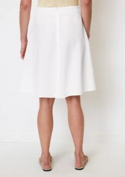 Marc O'Polo Flared Linen Skirt In A Casual A-line Design -FashionLust Verkaufs-Shop bfb9ea7da6a26a215df67828d63b26a2
