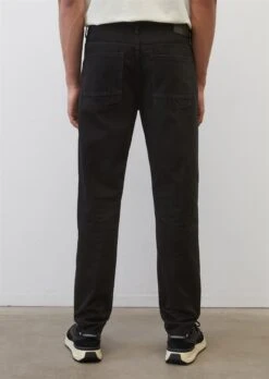 Marc O'Polo Tapered OSBY Jeans Made Of Lightweight, Authentic Rigid Black Denim -FashionLust Verkaufs-Shop c062a5d46dfd5a1f96289ef030940da4