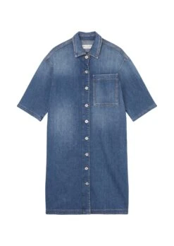 Marc O'Polo H-line Denim Dress Made Of Denim With A Cashmere Texture -FashionLust Verkaufs-Shop c094473289fc0300dd0307fbe4964e39