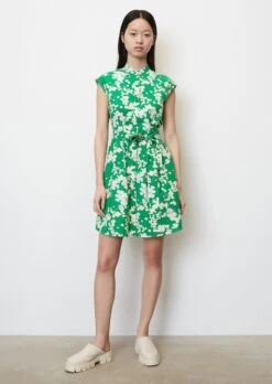 Marc O'Polo Sleeveless Summer Dress With A Belt In Paper Touch Organic Cotton -FashionLust Verkaufs-Shop c09cb8ee84cdf314100eec613774f4a5
