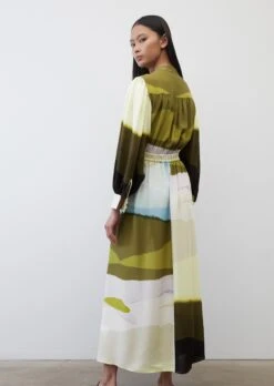 Marc O'Polo Maxi Dress With An All-over Print Made From A Flowy Cupro/viscose Blend -FashionLust Verkaufs-Shop c2e557bc6c38536c5409ed4e8a99de14