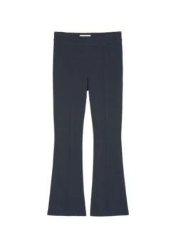 Marc O'Polo Flared Jersey Slim Trousers In A Soft Interlock Fabric -FashionLust Verkaufs-Shop c358795c3db5f10387348c649fd2a047
