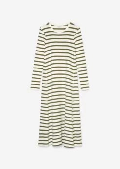 Marc O'Polo Striped Waffle Jersey Dress From LENZING™ ECOVERO™ -FashionLust Verkaufs-Shop c3e62db8441f4e2a5afed82ee735de8d