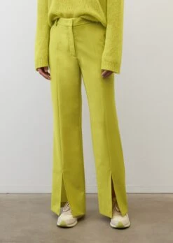 Marc O'Polo Tailored Trousers With Hem Slits Made From A Stretchy Wool Blend -FashionLust Verkaufs-Shop c5b10ce33c65378d4c65c7080ac5e5ab