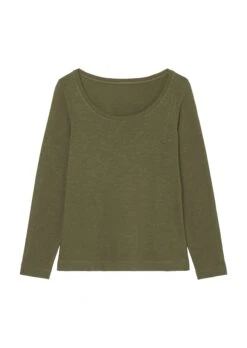 Marc O'Polo Heavy Slub Jersey Long Sleeve Top In A Loose Fit Made Of Organic Cotton 18 Marc O'Polo Heavy Slub Jersey Long Sleeve Top In A Loose Fit Made Of Organic Cotton -FashionLust Verkaufs-Shop c956e0e10fc632ee8da1f4f51ca58695