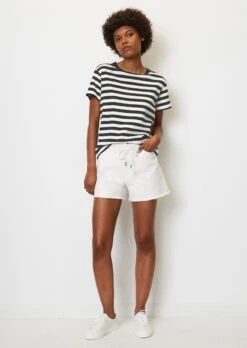 Marc O'Polo Striped T-shirt, Loose Fit In Soft Organic Cotton 14 Marc O'Polo Striped T-shirt, Loose Fit In Soft Organic Cotton -FashionLust Verkaufs-Shop c97880fe54f177fe061ffb7594390d20