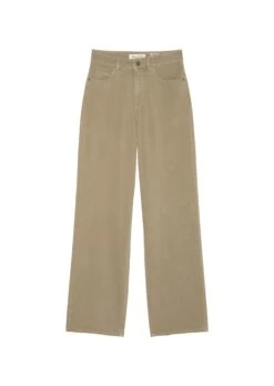 Marc O'Polo NELIS High Waist Wide Leg Trousers Made A Softly Brushed Organic Cotton Twill -FashionLust Verkaufs-Shop c9ebbade487304953f36f33ae94d329c