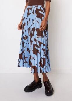 Marc O'Polo Pleated A-line Skirt With An All-over Print Made From Recycled Polyester 14 Marc O'Polo Pleated A-line Skirt With An All-over Print Made From Recycled Polyester -FashionLust Verkaufs-Shop ca3c1f656a9dc28a07fb0ef90cb783a8