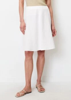 Marc O'Polo Flared Linen Skirt In A Casual A-line Design -FashionLust Verkaufs-Shop cbe49d4f5125cec11b0461f96896ed88