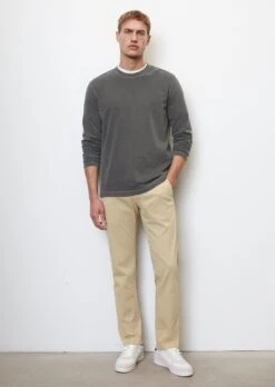 Marc O'Polo Long Sleeve Top, Regular Fit Made Of Organic Cotton