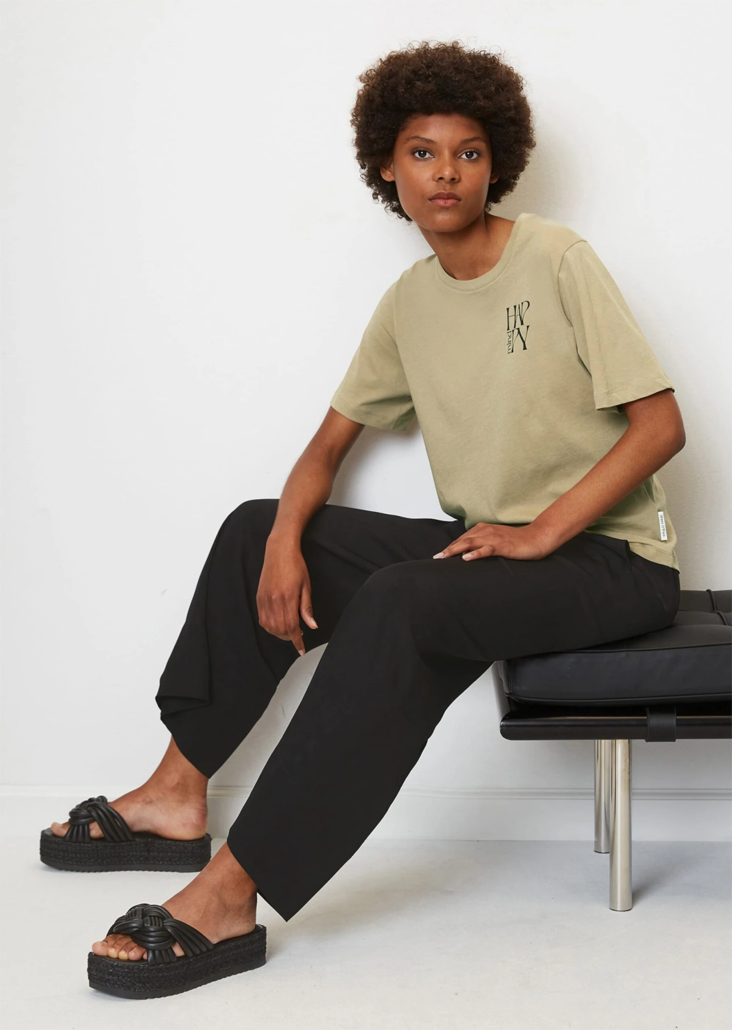 Marc O'Polo T-shirt With Happy Prints Made Of Lightweight Single Jersey 4 Marc O'Polo T-shirt With Happy Prints Made Of Lightweight Single Jersey – Bild 2