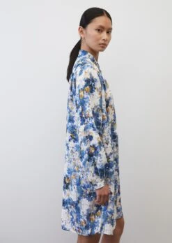 Marc O'Polo Knee-length Printed Dress In A Relaxed Fit In A Cupro/viscose Blend -FashionLust Verkaufs-Shop cd9c558b05de66e291148cf4d2bcb6c1