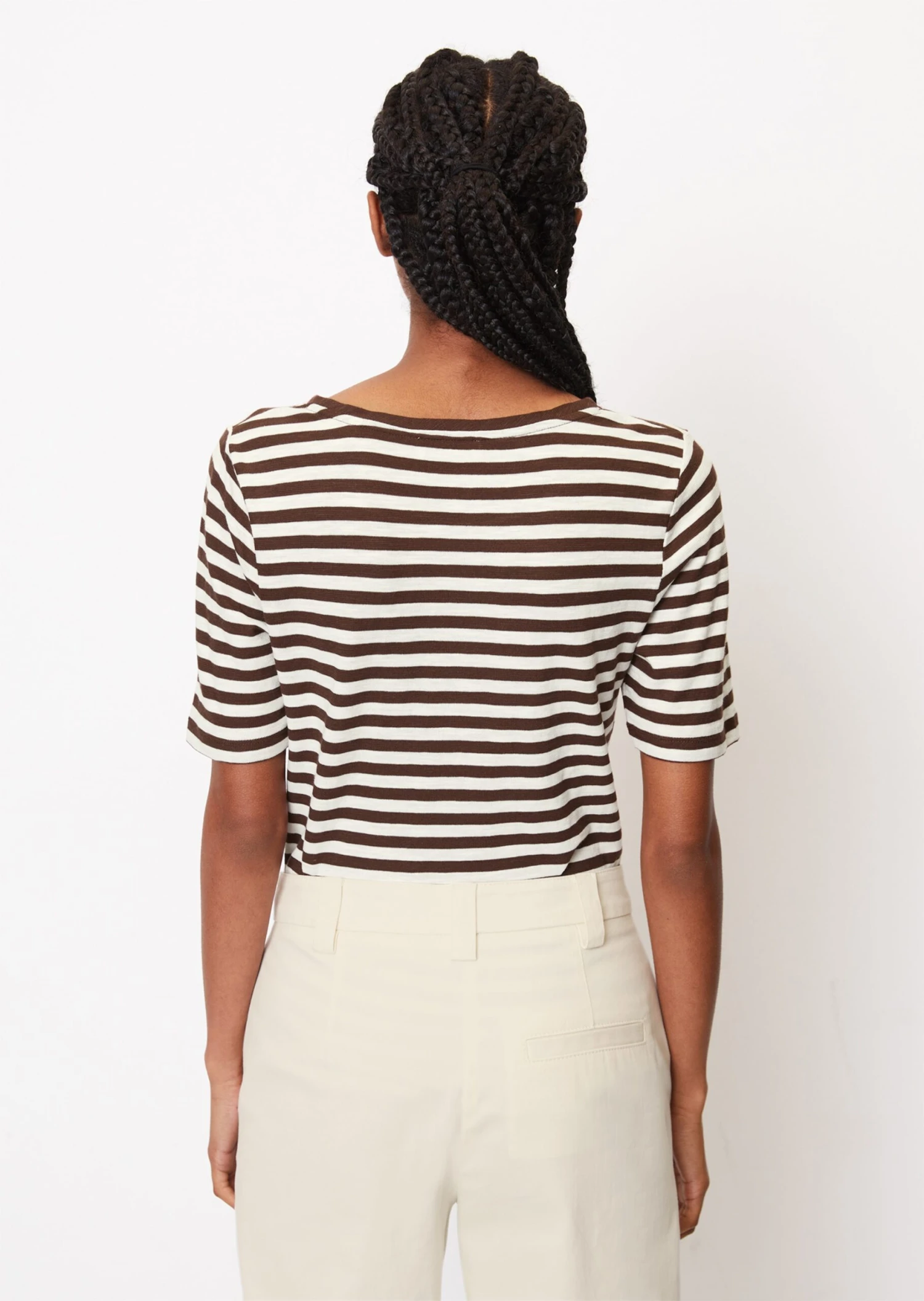 Marc O'Polo Striped T-shirt Regular Made Of Organic Cotton Jersey 5 Marc O'Polo Striped T-shirt Regular Made Of Organic Cotton Jersey – Bild 3