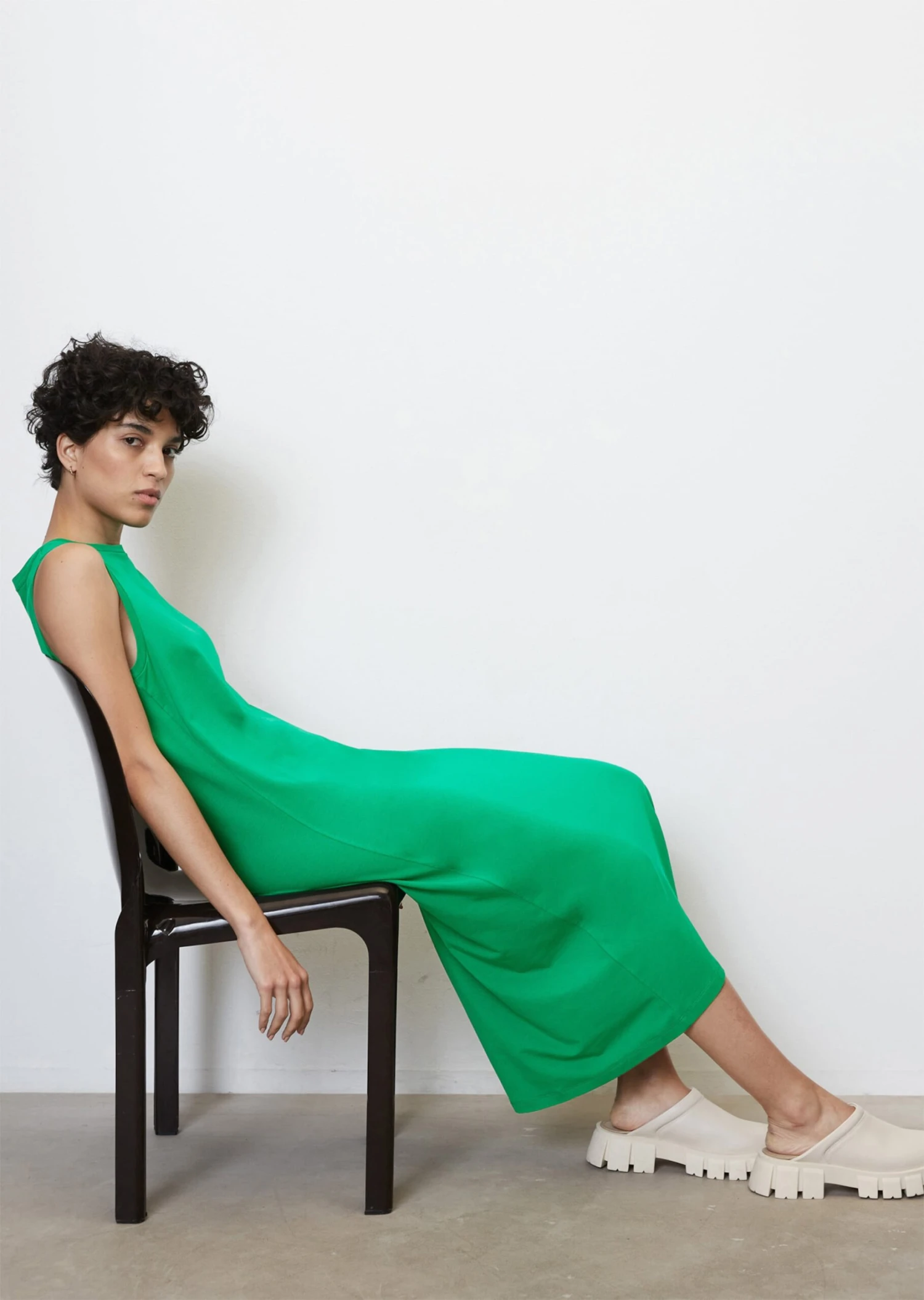 Marc O'Polo Sleeveless Jersey Dress In A Stretchy Modal/organic Cotton Blend 4 Marc O'Polo Sleeveless Jersey Dress In A Stretchy Modal/organic Cotton Blend – Bild 2