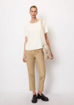 Marc O'Polo Blouse In A T-shirt Style, Loose Fit With Tencel™ Lyocell -FashionLust Verkaufs-Shop cf183434103c4f03dee95eb24c4e28d5