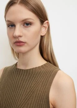 Marc O'Polo Sleeveless Rib Knit Dress In A Slim Fit Made Of Organic Cotton/linen Slub Yarn -FashionLust Verkaufs-Shop cf2d434e4265e1b6aa94a76f17c9860a