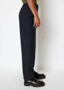 Marc O'Polo Straight Pants Cropped Virgin Wool Mix From Manteco -FashionLust Verkaufs-Shop cf3d60248f58c277f86db5ec455134d3