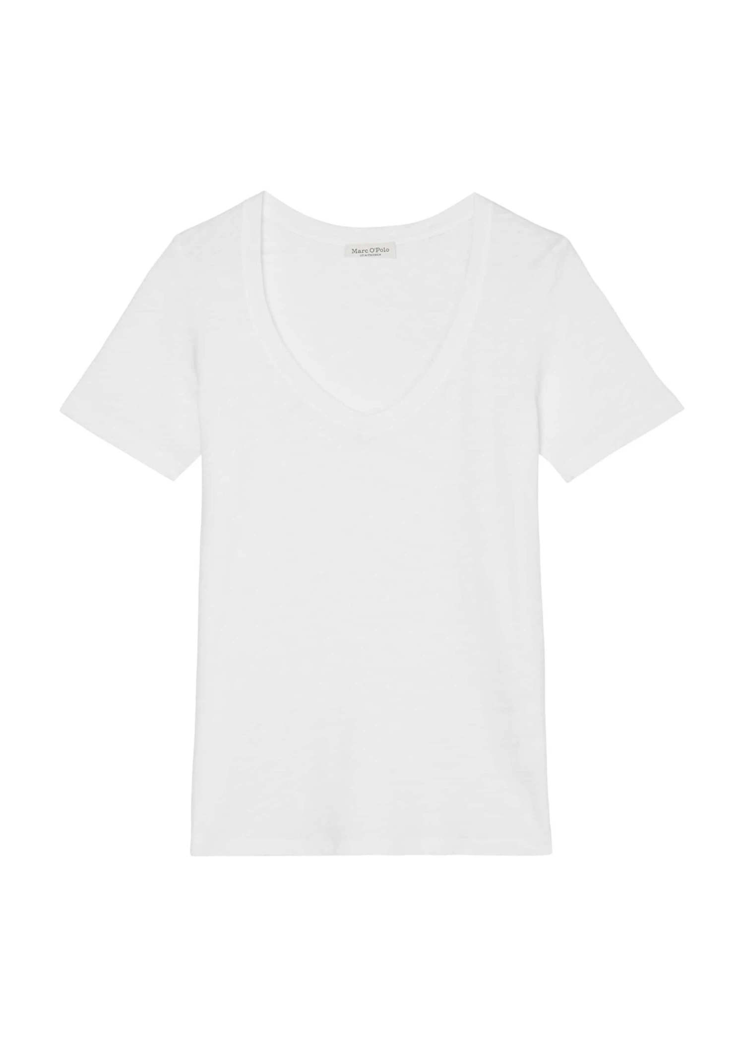 Marc O'Polo V-neck T-shirt In A Regular Fit In Organic Cotton Slub Jersey 10 Marc O'Polo V-neck T-shirt In A Regular Fit In Organic Cotton Slub Jersey – Bild 8