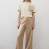 Marc O'Polo Wide Tracksuit Bottoms With Side Slits Made Of An Elegant Viscose/linen Blend -FashionLust Verkaufs-Shop d02563d4997e5a89d688112122416ac4