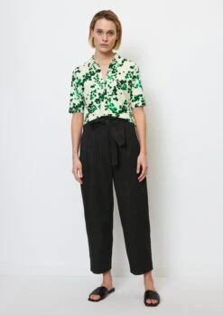 Marc O'Polo Print Jersey Blouse In A Regular Fit From LENZING™ ECOVERO™ -FashionLust Verkaufs-Shop d21b5ebef268990621d9dd85bd209352