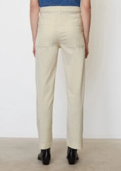 Marc O'Polo HULTE Straight Fit Trousers Made Of Super-soft Stretch Lyocell/cotton -FashionLust Verkaufs-Shop d3ab774cf1d7f3bbe8ec08f88c879a4b