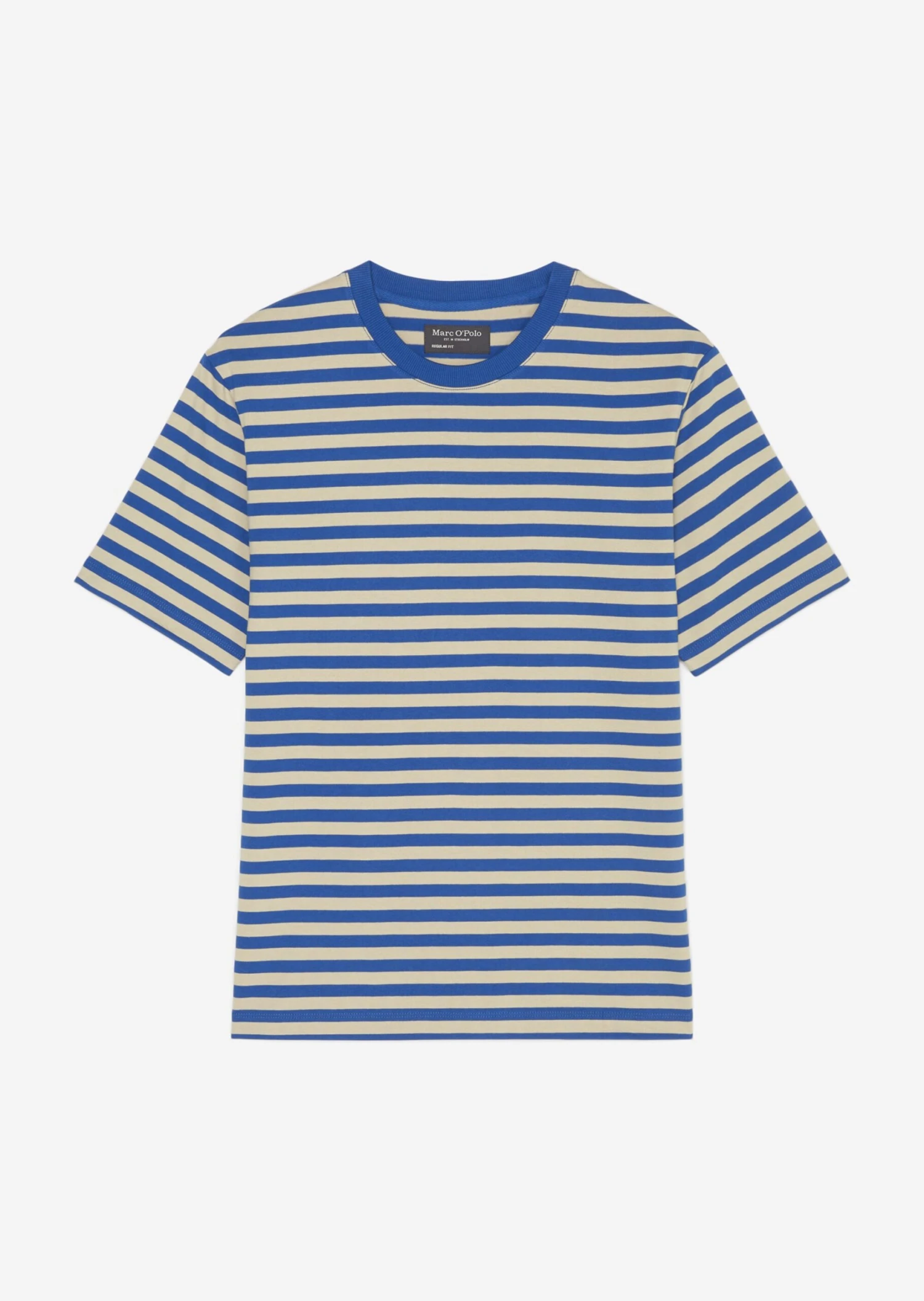 Marc O'Polo Striped T-shirt Regular In Heavy Jersey Fabric 9 Marc O'Polo Striped T-shirt Regular In Heavy Jersey Fabric – Bild 7