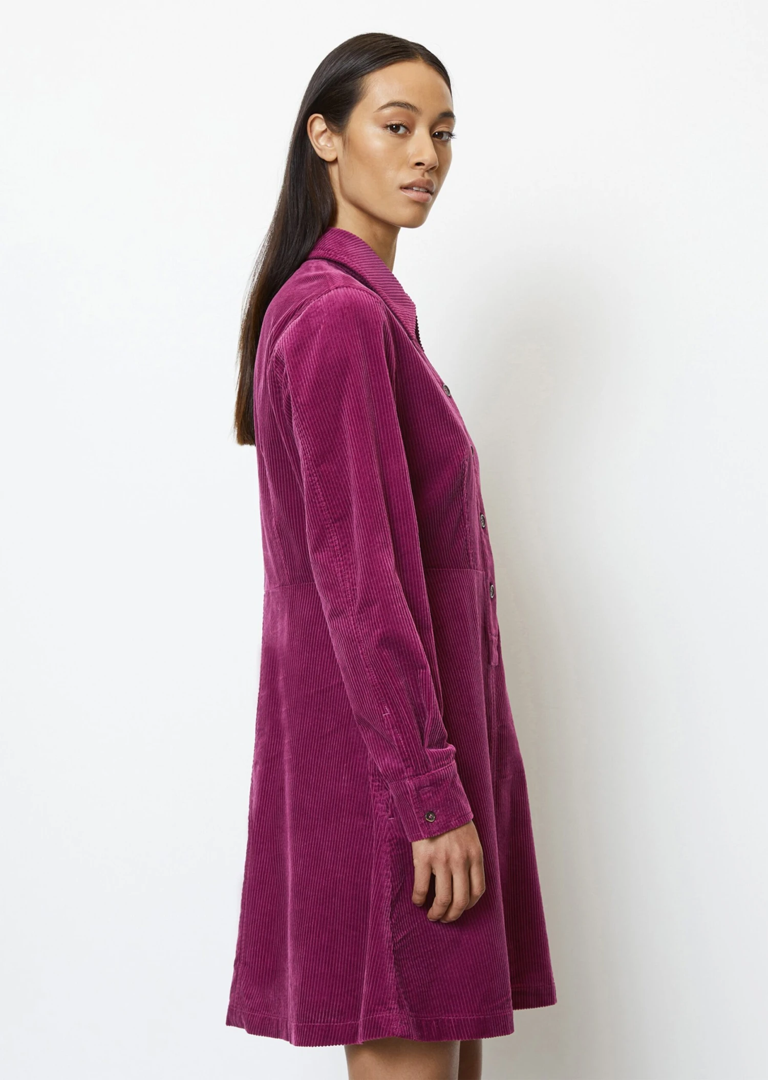 Marc O'Polo Short Corduroy Dress Fitted Made Of Organic Cotton 8 Marc O'Polo Short Corduroy Dress Fitted Made Of Organic Cotton – Bild 6