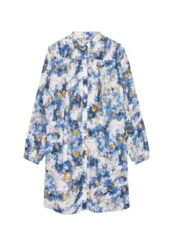 Marc O'Polo Knee-length Printed Dress In A Relaxed Fit In A Cupro/viscose Blend -FashionLust Verkaufs-Shop d5c0eb4ac5f70a81816b1f8bcc825803