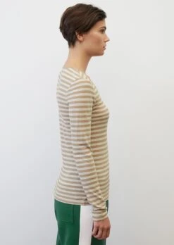 Marc O'Polo Long Sleeve Top With Stripes In Organic Cotton Slub Jersey 16 Marc O'Polo Long Sleeve Top With Stripes In Organic Cotton Slub Jersey -FashionLust Verkaufs-Shop d6034fe4cf16d3bb77481eda5dfc24c0